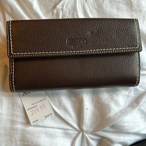 Brown Coach Wallet